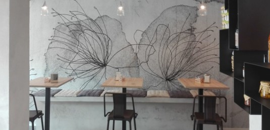 carta da parati bar Carpi